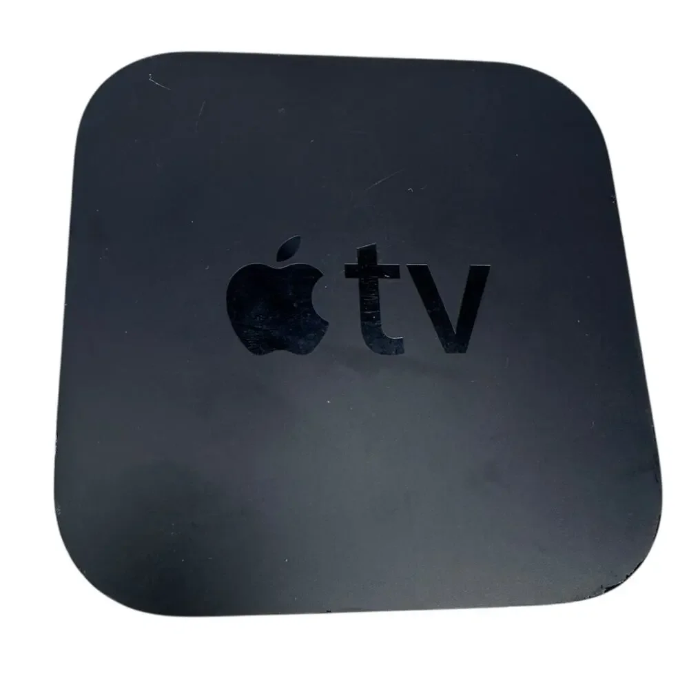 Apple TV Black A1427 3rd Gen Media Wi-Fi 1080p HDMI Lot of 2 UNTESTED FOR‎ PARTS